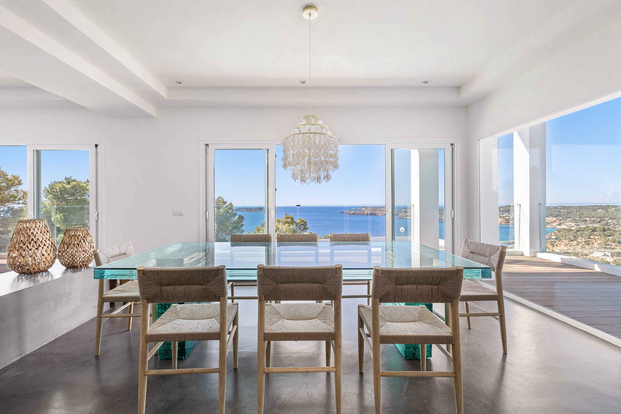 Resa Estates seaviews ibiza for sale villa te koop tourist license dining views.jpg